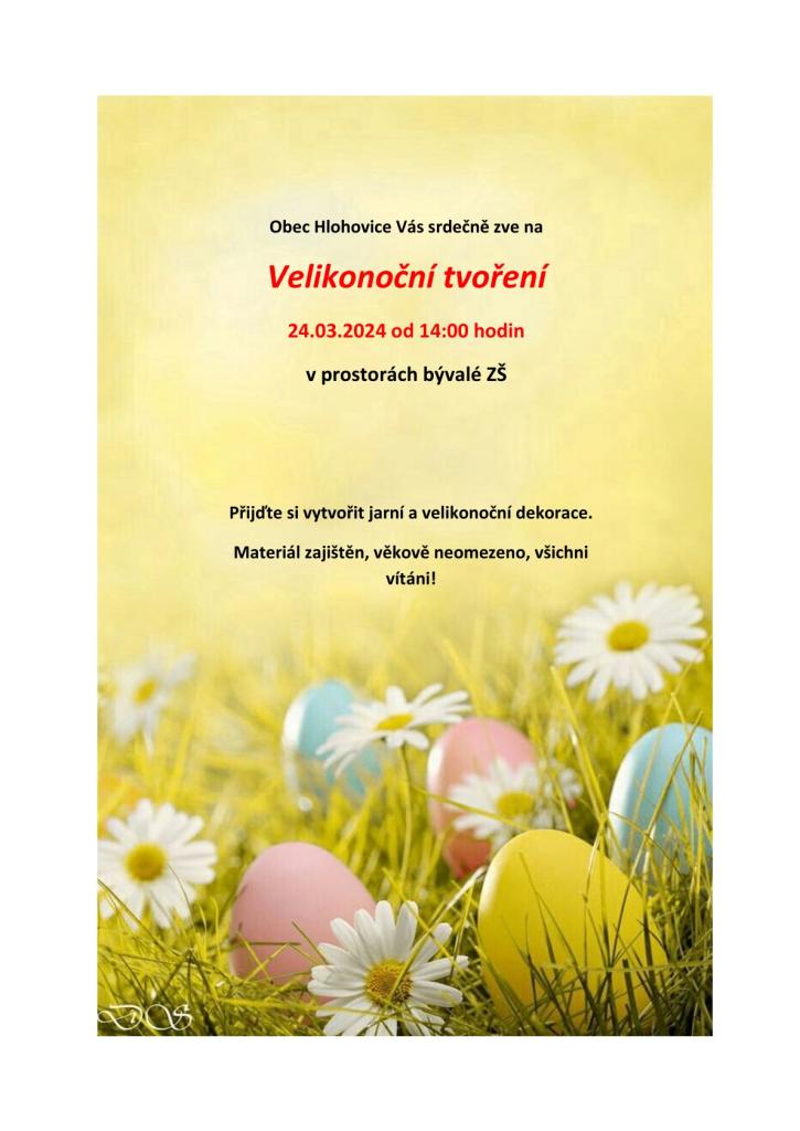 Velikonoční tvoření